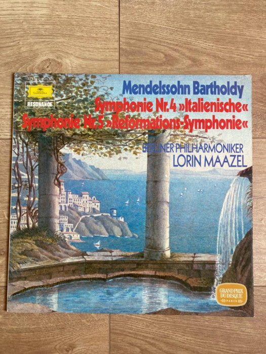 Vinyl/vinil - MENDELSSOHN BARTHOLDY