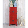 Cabinet exotic din lemn masiv rosu MYA006, Comode si bufete