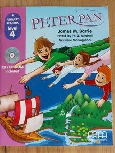 Peter Pan, retold by H.Q. Mitchell. Primary Readers level 4, Student s Book with CD foto