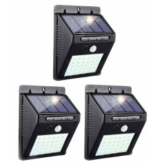 Set de 3 lampi solare cu senzor de miscare