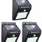 Set de 3 lampi solare cu senzor de miscare