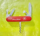 F947-I-Briceag HESS-ZIEGEL VICTOR Inox otel Rostfrei Officier Suisse Elvetia.