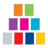 Caiet dictando Notte School, A5, cu spiră, 80 file, carton laminat - ASD41107 - ***