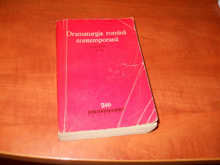Dramaturgia romana contemporana - Culegere, vol. II, BPT rosu,1964