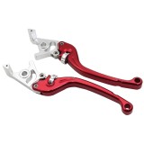 Set manere frana aluminiu CNC pentru CityCoco / scuter electric, stanga + dreapta, compatibil universal, montaj rapid.