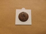 Marea Britanie / Anglia 1 Penny 1917 - C 1 ( defect de batere ), Europa, Bronz