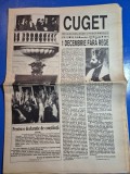ziarul cuget noiembrie 1993 - regina elisabeta interviu in anul 1907