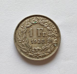 Elvetia - 1 Franc 1928- Argint, Europa