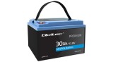 Baterie Qoltec LiFePO4 12.8V | 30 Ah | 384Wh | BMS | PV, UPS, RV, Barcă