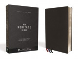 NIV, Heritage Bible, Deluxe Single-Column, Premium Leather, Black, Sterling Edition, Comfort Print