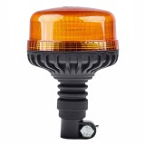 Girofar LED portocaliu 36 LED 12/24V R65 cu suport flexibil