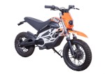 Scuter electric ZT-68 KID CROSS, motor 250W , 36V 12Ah, viteza 25km/h, autonomie 30km, nu necesita permis - Portocaliu