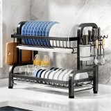 Scurgator vase etajat negru