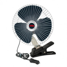 Ventilator oscilant Chrome - Fan ? 8? din metal 24V Auto Lux Edition foto