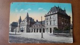 Carte postala, timisoara gara de nord, 1913