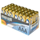Maxell-Baterii AAA LR03 Pack*32 Uds