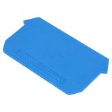 Capac Final Albastru Conectori UDK4 Poliamidă 1.5mm