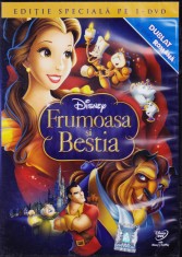 DVD animatie: Frumoasa si bestia (original, dublat si cu sub. in limba romana) foto