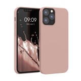 Husa kwmobile pentru Apple iPhone 12/iPhone 12 Pro, Silicon, Mov, 52641.236, Carcasa