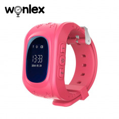 Ceas Smartwatch Pentru Copii Wonlex Q50 cu Functie Telefon, Localizare GPS, Pedometru, SOS - Roz, Cartela SIM Cadou foto