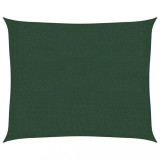 Cumpara ieftin Panza parasolar, verde inchis, 2,5x3 m, HDPE, 160 g/m&sup2;