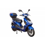 Scuter electric ZT-27 Warrior, culoare albastru, cu motor 900W, acumulator 48V,... Cod:E00027-2