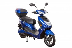 Scuter electric ZT-27 Warrior, culoare albastru, cu motor 900W, acumulator 48V,... Cod:E00027-2
