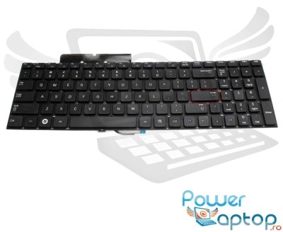 Tastatura Samsung BA75 04303A layout US fara rama enter mic, NP365E5C layout US fara rama enter mic, V138502AS foto