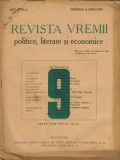 Z1056N Revista vremii politice, literare și economice, 9/1922