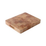 Tocator din lemn de cauciuc de inalta calitate, GN1/2, 265x325x(H)45 mm, Hendi, DNH506912