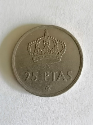 25 PESETAS 1975.(steluta80) Spania. foto