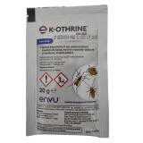 K-Othrine WG 250 20g insecticid pentru combaterea furnicilor gandacilor de bucatarie mustelor paianjenilor plosnitelor de pat tantarilor viespilor, Bayer