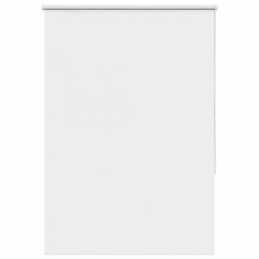 vidaXL Jaluzea cu rolă opaca alb 105x150 cm lățime material 100,7 cm 4011909