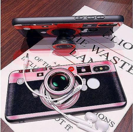 Toc Vintage Camera Samsung Galaxy A6 (2018) Pink