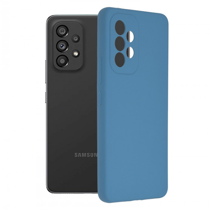 Husa Techsuit Soft Edge Silicon Samsung Galaxy A53 5G - Denim Blue