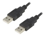 Cablu USB 2.0 USB A Ambele Părți 5m Negru