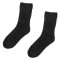 șosete Femei, Slipper, Pufoase, Negru, Set 2 Perechi
