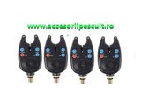 Set 4 senzori-avertizori pescutit, cu baterii incluse