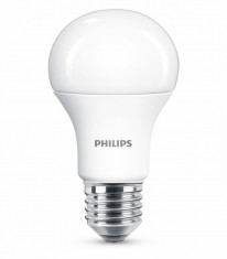 Set 6 becuri LED Philips, E27, 13W (100W), 1521lm, lumina calda, clasa energetica A foto