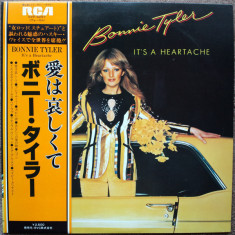 Vinil "Japan Press" Bonnie Tyler ‎– It's A Heartache (VG+)
