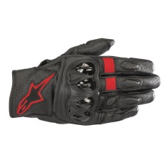 Manusi moto Alpinestars Celer V2, negru/fluo/rosu, marime L