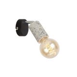 Aplica Industriala Simply AP1 Klausen Terazzo Negru 11x9x8cm E27 - Design Urban Modern pentru Iluminat Interior Elegant si Accente Decorative Chic