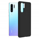 Cumpara ieftin Husa pentru Huawei P30 Pro / P30 Pro New Edition, Techsuit Soft Edge Silicone, Black