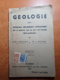 Manual de geologie pentru clasele secundare din anul 1919-harta romaniei mari