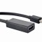 ADAPTOR video GEMBIRD, Mini-DisplayPort (T) la HDMI (M), rezolutie maxima 4K (3840 x 2160) la 30Hz, black, &quot;A-mDPM-HDMIF4K-01&quot; (timbru verde 0.08 lei)