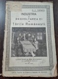 D.Z. Furnica - Industria si desvoltarea ei in Tarile romanesti