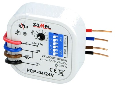 Timer Programabil SPST-NO 24V 250VAC 5A foto