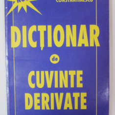 DICTIONAR DE CUVINTE DERIVATE de SILVIU CONSTANTINESCU , ANII '90