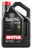 Specific uleiului de motor (5L) 0W20 (pentru motoarele pe benzină din seria Drive-E (VEP) și diesel (VED));Acea C5;Volvo RBS0-2AE