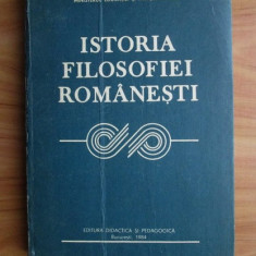 Gh. Al. Cazan - Istoria filosofiei romanesti (1984, editie cartonata)